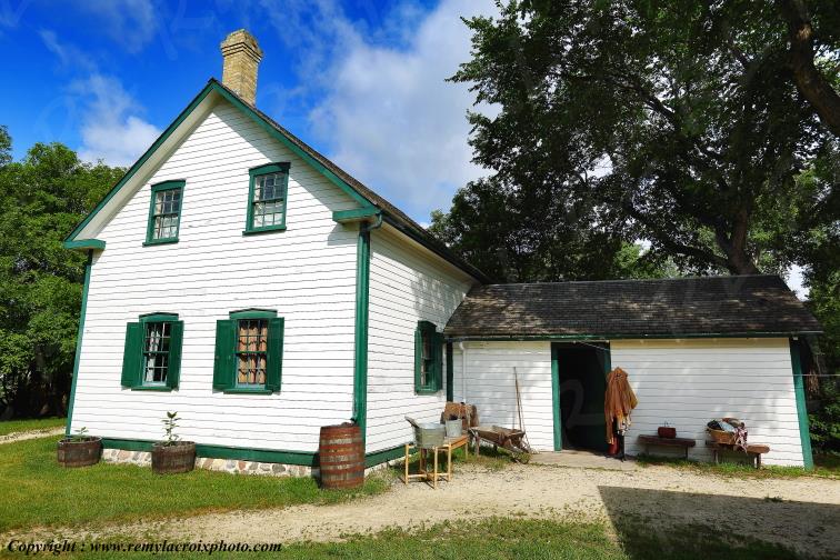 Maison Louis Riel National Historic Site Winnipeg Manitoba Canada www.remylacroixphoto.com