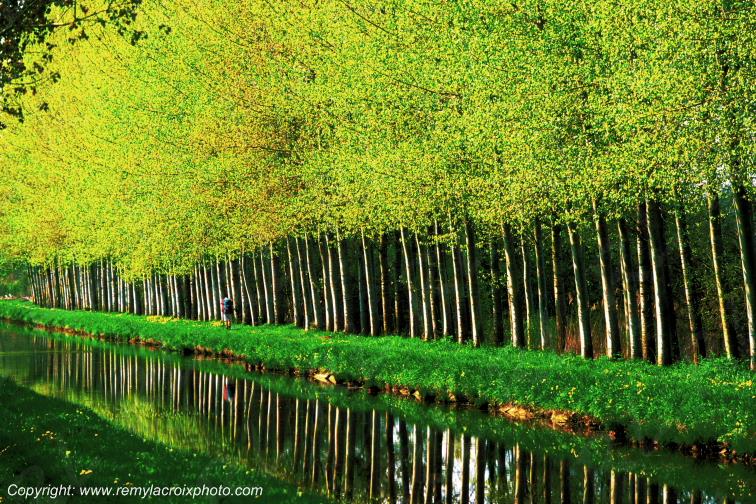 Canal du Berry Vernay Cher Berry Centre Val de Loire France