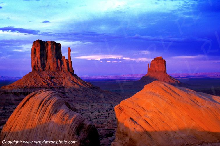 The Mittens Monument Valley Dineh Navajo Utah Arizona USA