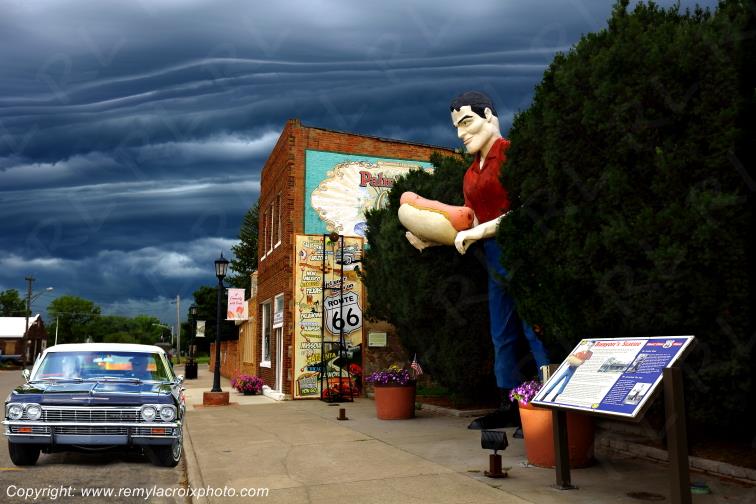 Bunyon's Statue Route 66 Atlanta Illinois USA www.remylacroixphoto.com