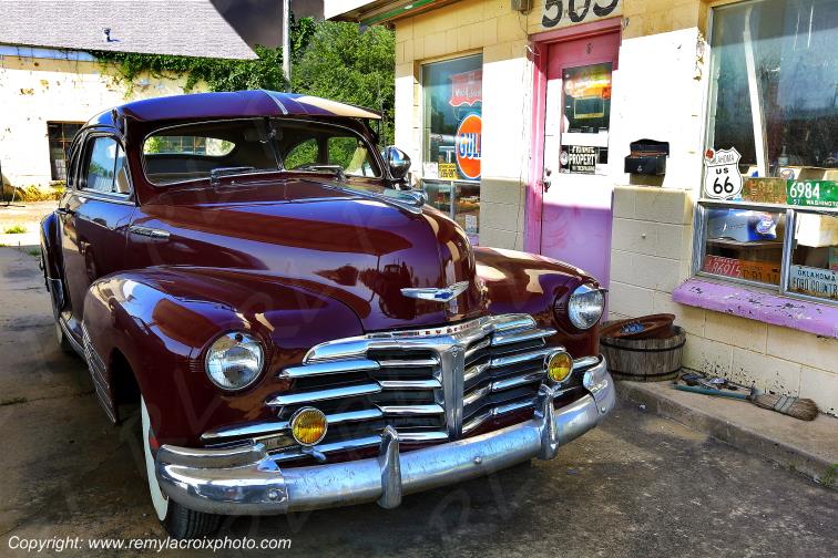 Chevrolet Fleetline 1948 Route 66 Vinita Oklahoma USA