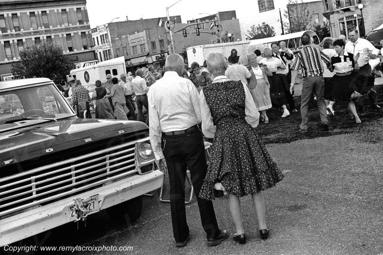 Square dance Cheyenne Frontier Days rodeo Wyoming USA