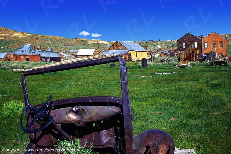 Bodie Ghost-town Sierra Nevada Californie California USA www.remylacroixphoto.com