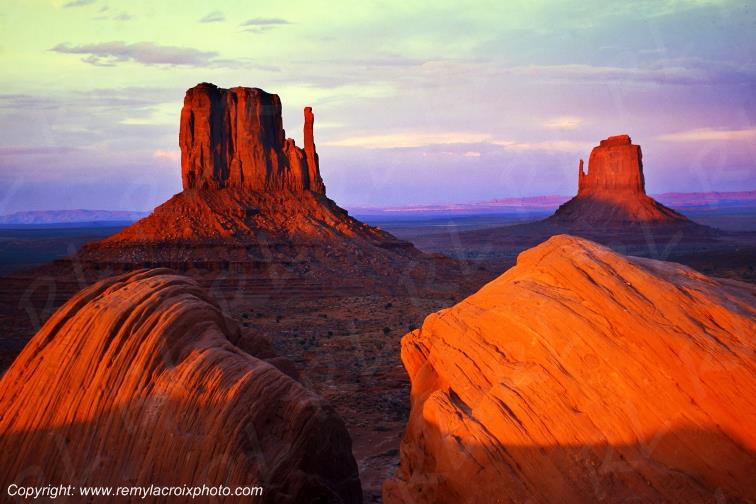 The Mittens Monument Valley Dineh Navajo Utah Arizona USA