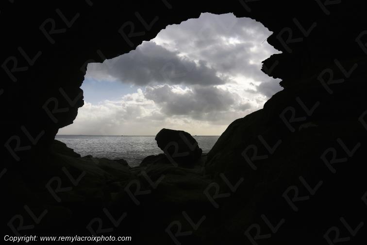 Sentier du littoral La Roche Perc�e Fouesnant Finist�re Bretagne France www.remylacroixphoto.com