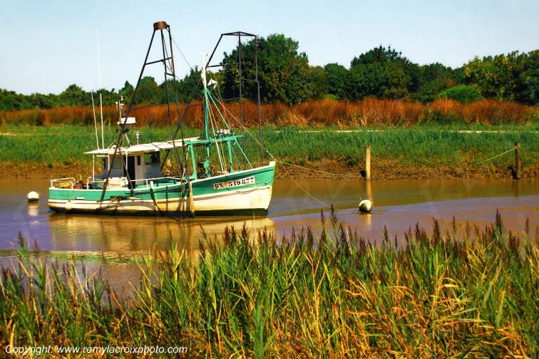 Port de la Mar�chale estuaire de la Gironde Aquitaine France www.remylacroixphoto.com