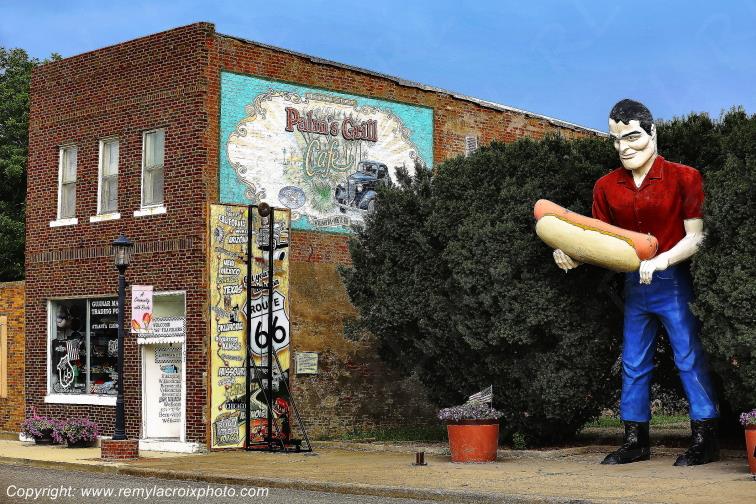 Atlanta Bunyon's Statue Route 66 Illinois USA www.remylacroixphoto.com