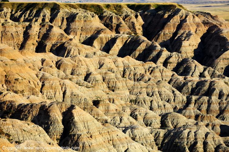 Burn's Basin Overlook Badlands National Park South Dakota USA