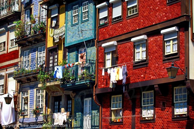 Porto  Cais da Ribeira Douro River Portugal www.remylacroixphoto.com