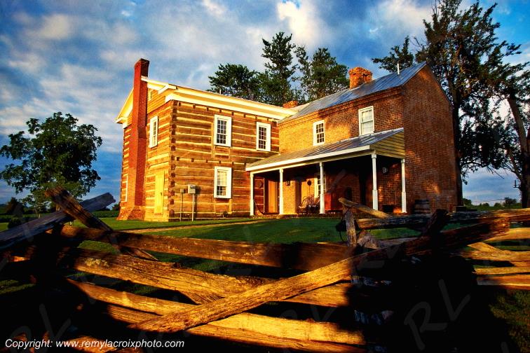 Cross Keys plantation 1770-90 Mount Crawford Shenandoah Valley Virginia Virginie USA www.remylacroixphoto.com