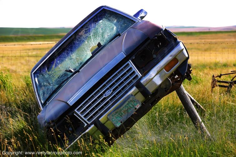 Ford wreck Saskatchewan Canada www.remylacroixphoto.com #wreck #ford