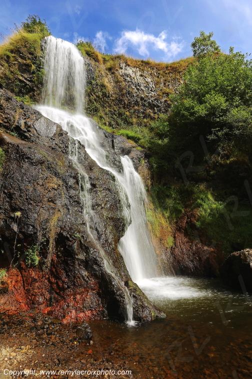 Cascade du Saillant Marcenat C�zallier Cantal Auvergne Rh�ne-Alpes France www.remylacroixphoto.com