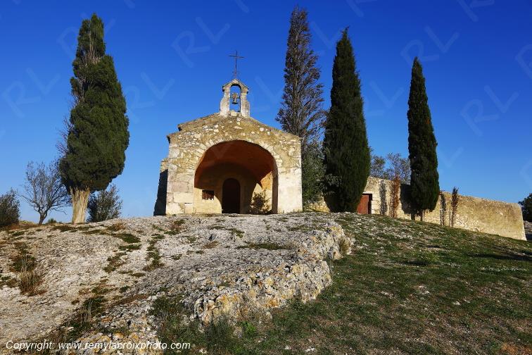 Chapelle Saint Sixte d'Eygali�res Alpilles Bouches du Rh�ne Provence Alpes C�te d'Azur France www.remylacroixphoto.com
