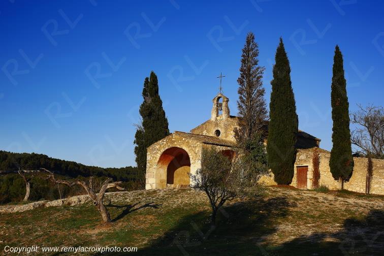 Chapelle Saint Sixte d'Eygali�res Alpilles Bouches du Rh�ne Provence Alpes C�te d'Azur France www.remylacroixphoto.com
