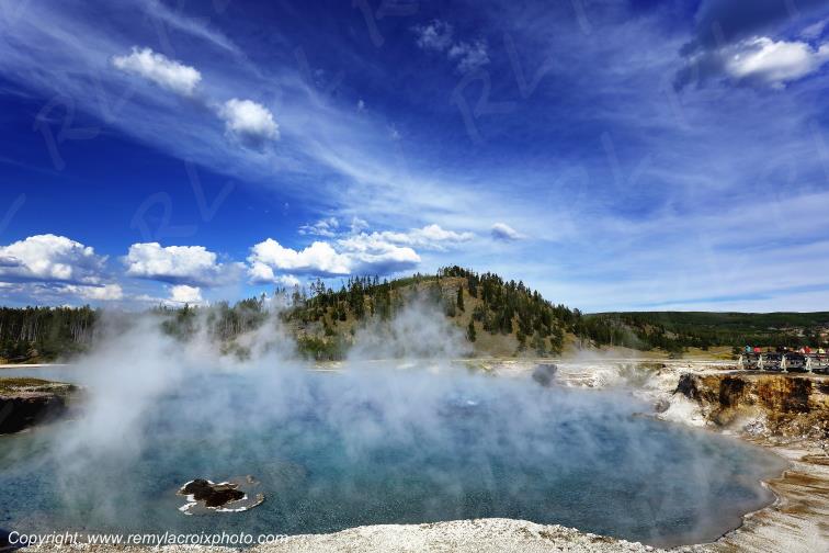 Midway Geyser Basin Yellowstone National Park Wyoming USA www.remylacroixphoto.com