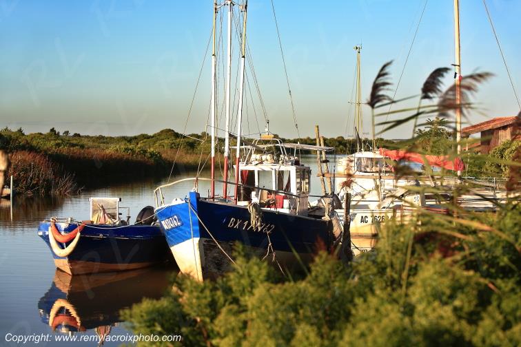 Port de Goul�e estuaire de la Gironde Aquitaine France www.remylacroixphoto.com