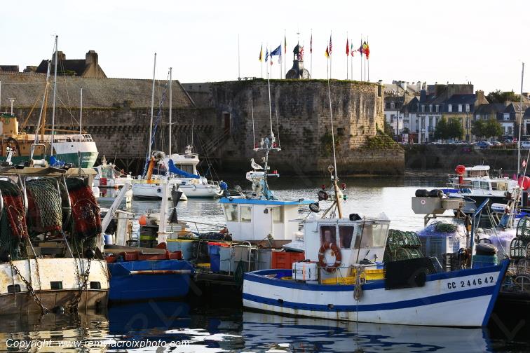 Concarneau le port Finist�re Bretagne France www.remylacroixphoto.com