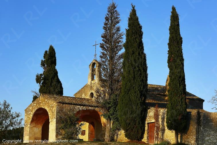 Chapelle Saint Sixte d'Eygali�res Alpilles Bouches du Rh�ne Provence Alpes C�te d'Azur France www.remylacroixphoto.com
