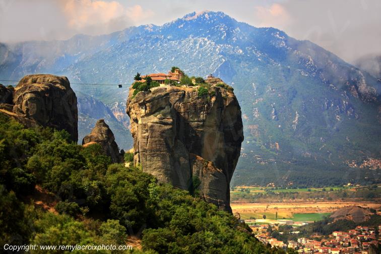 Les M�t�ores monast�re de Roussanou Gr�ce Meteora Greece