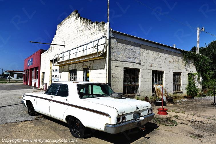 Vinita Route 66 Oklahoma Dodge Polara 1964 USA www.remylacroixphoto.com