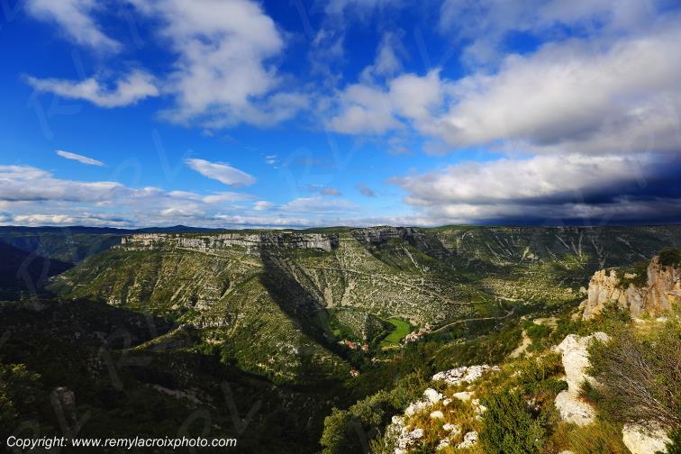 Cirque de Navacelles rive Nord Blandas Gard Occitanie Languedoc Roussillon France www.remylacroixphoto.com