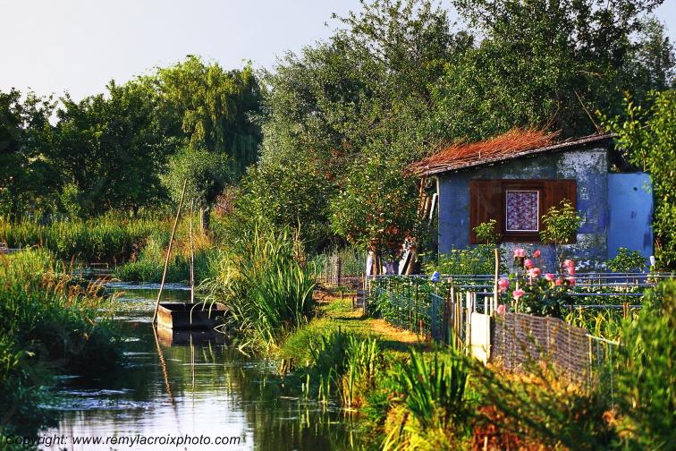 Marais de Bourges Plates Chalands Cher Berry Centre Val de Loire France www.remylacroixphoto.com