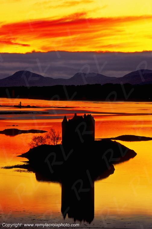 Stalker Castle Appin Ecosse Scotland Grande-Bretagne Great Britain