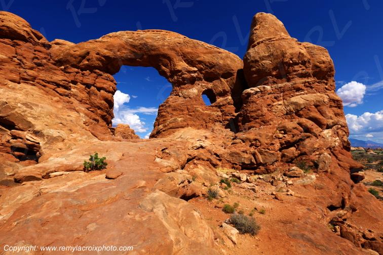 Turret Arch Arches National Park Utah USA