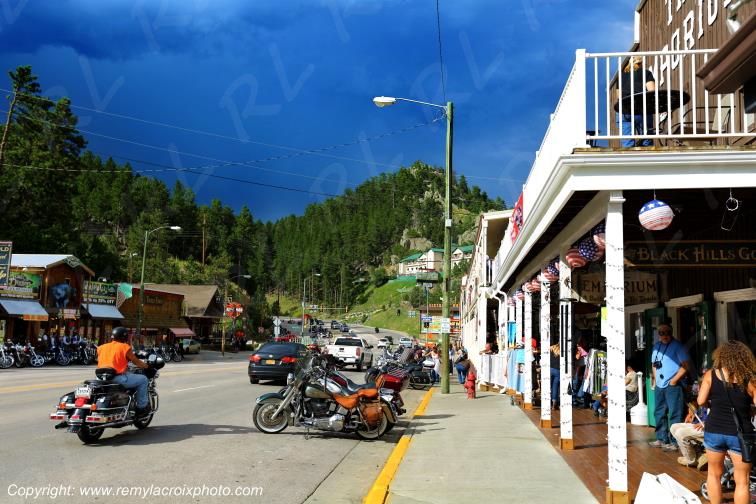 Keystone Bikers Black Hills South Dakota USA