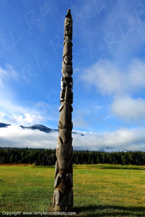 Kitwanga Totems British Columbia Canada Natives Indians www.remylacroixphoto.com