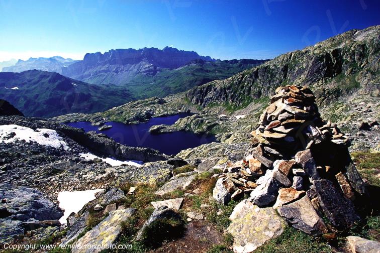 Lac Cornu Massif du Br�vent Haute-Savoie Rh�ne-Alpes France www.remylacroixphoto.com