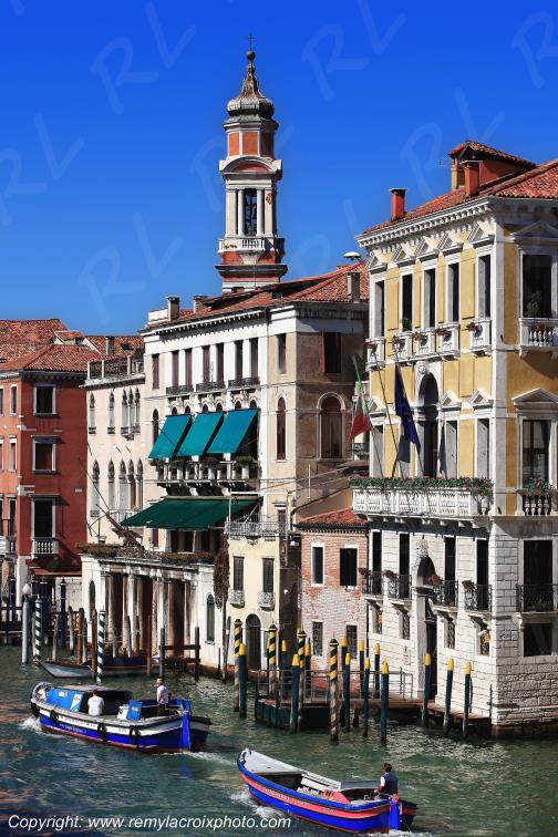 Venise Grand Canal V�n�tie Italie Italy Italia www.remylacroixphoto.com