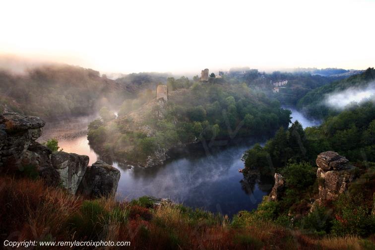 Crozant Rocher des Fileuses Indre Berry Centre Val de Loire France
