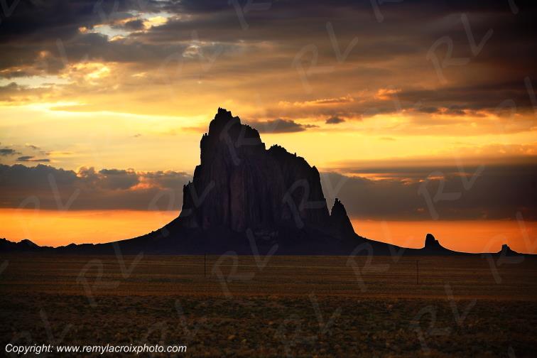 Shiprock Navajo Din� Sacred Mountain New Mexico USA www.remylacroixphoto.com