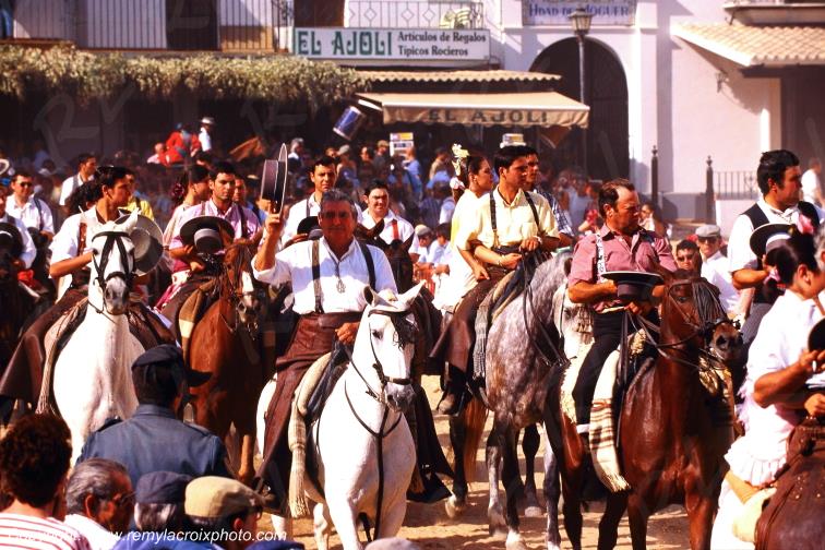 Romeria del Rocio R�ception solennelle Andalousie Espagne Spain Espana www.remylacroixphoto.com