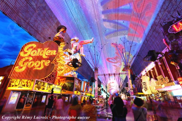 Fremont Street Casinos Las Vegas Nevada USA www.remylacroixphoto.com