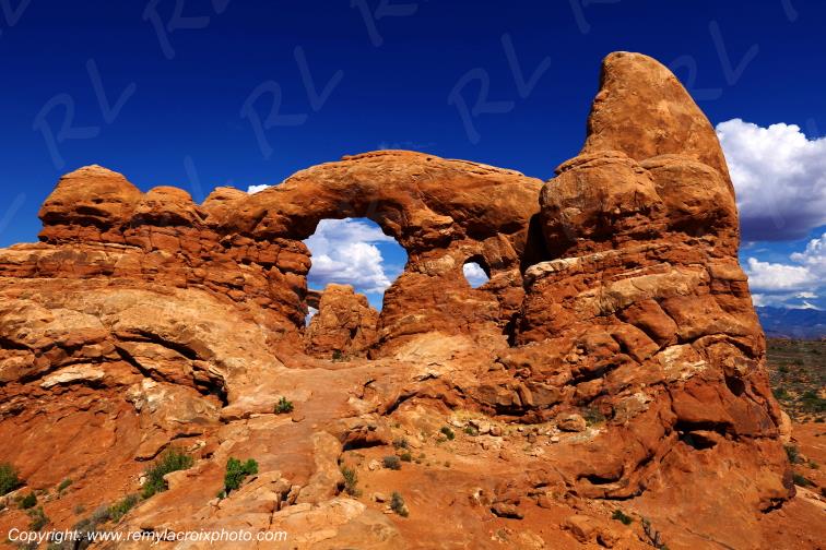 Turret Arch Arches National Park Utah USA