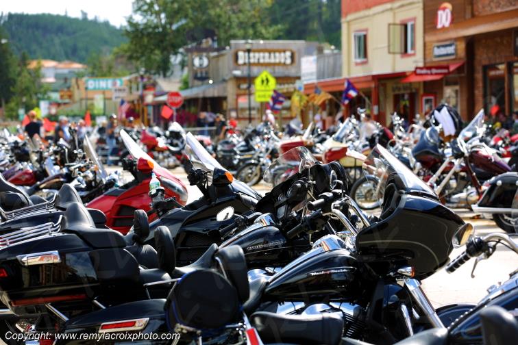 Hill City Bikers Black Hills South Dakota USA