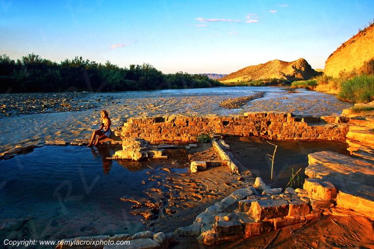 Hot Springs Big Bend National Park Texas USA www.remylacroixphoto.com