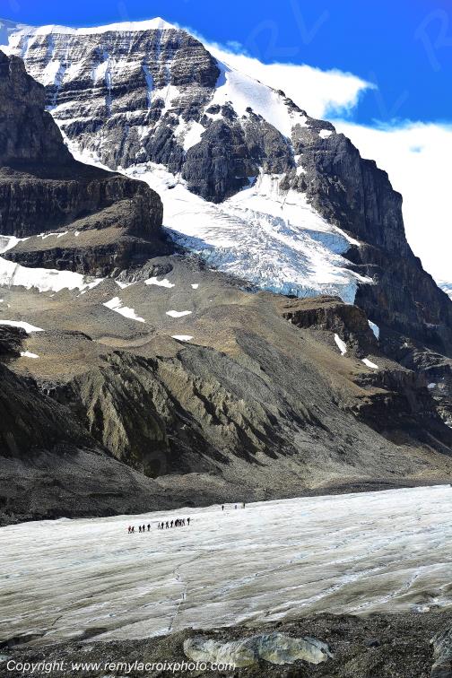 Athabasca Stutfield Glaciers Jasper National Park Alberta Canada www.remylacroixphoto.com