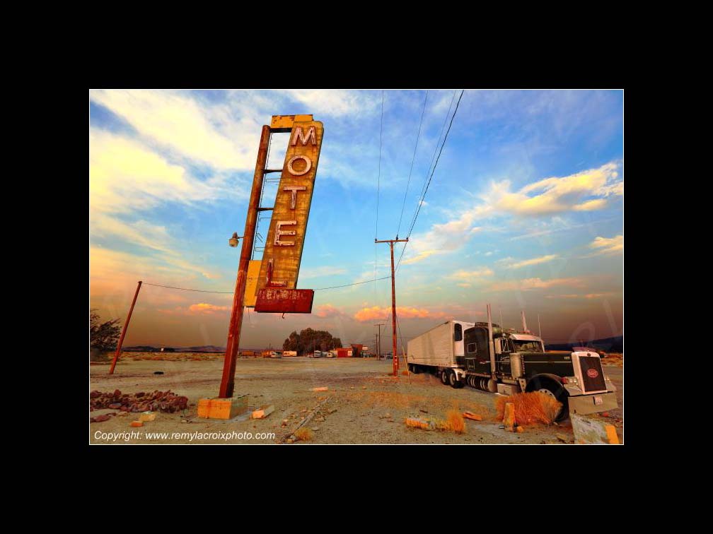 Bagdad Cafe Route 66 Newberry Springs Californie USA