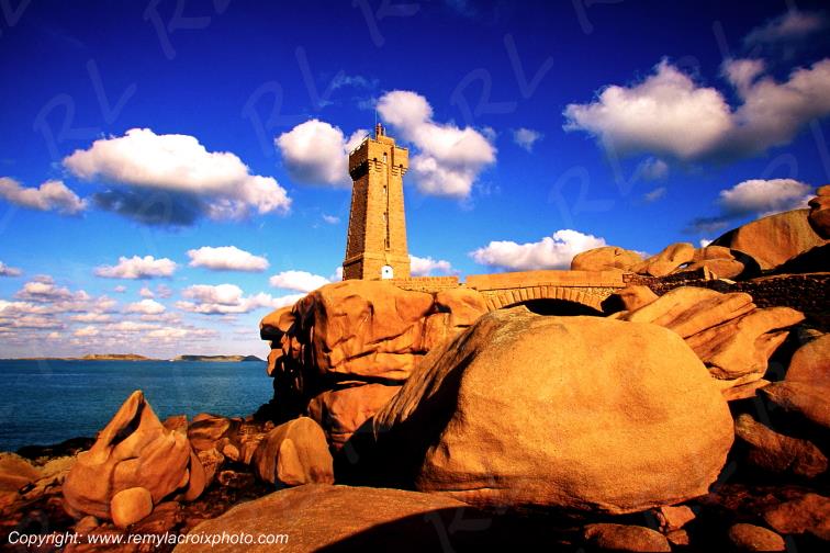 Pointe de Squ�ouel Ploumanac'h C�tes d'Armor Bretagne France