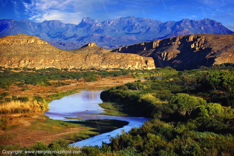 Rio Grande Big Bend National Park Texas USA www.remylacroixphoto.com