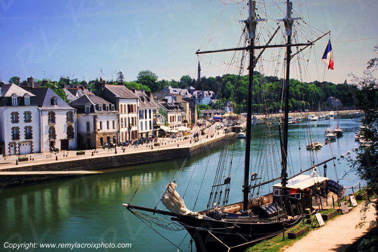 Port Saint Goustan Auray Morbihan Bretagne France