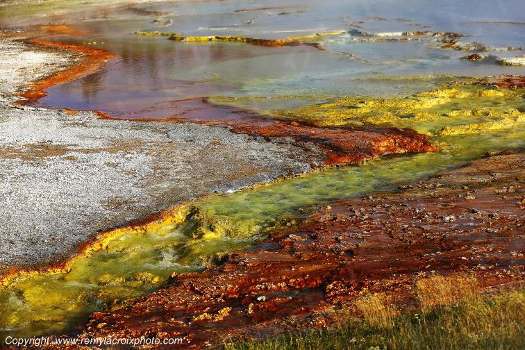 Midway Geyser Basin Yellowstone National Park Wyoming USA www.remylacroixphoto.com