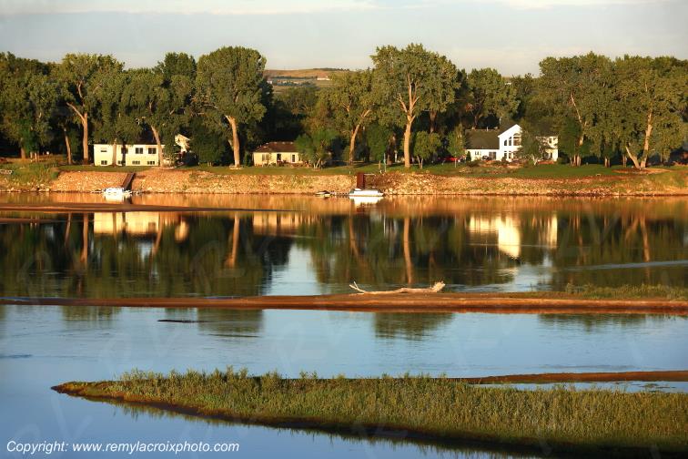 Missouri River Bismarck North-Dakota USA www.remylacroixphoto.com
