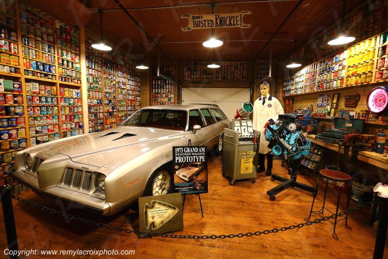 Pontiac Grand Am Station Wagon 1973 Prototype Pontiac Museum Route 66 Illinois USA