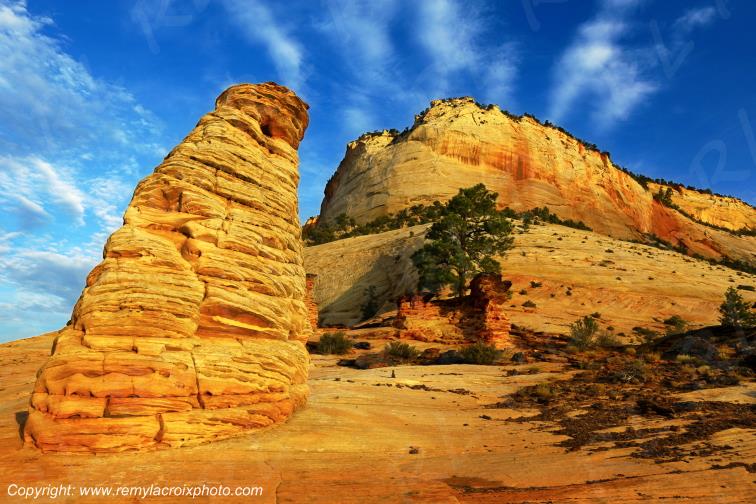 Mount Carmel Highway Zion National Park Utah USA