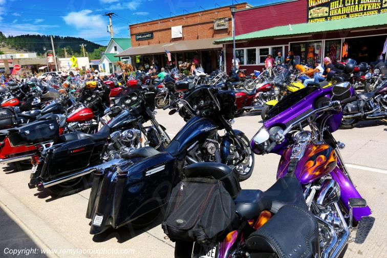 Hill City Bikers Black Hills South Dakota USA