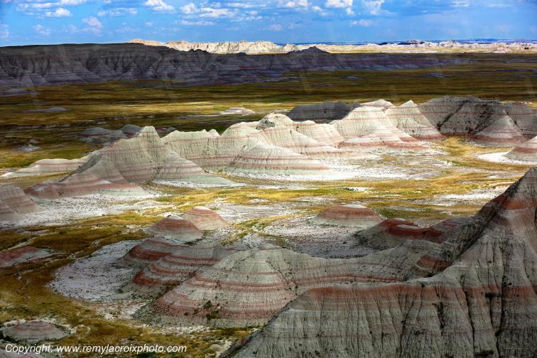 Big Badlands Overlook National Park South Dakota USA